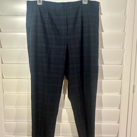 Aritzia Plaid Conan Ankle Pants - Picture 1 of 3
